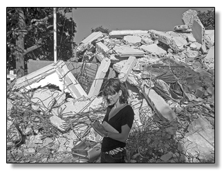 Regina nach dem Erdbeben in Haiti